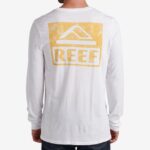 Marshmallow 2286N624 Wellie Long Sleeve Tee Reef Men