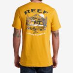Mineral Yellow 2286N577 Popup Short Sleeve Tee Reef Men