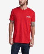 Mountain Red 2286N611 Herman Slub Graphic Tee Reef Men - Image 2