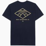 Navy 2286N591 Peaks Recyclo Short Sleeve Tee Reef Men