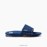 Navy/Gum 2286N469 Fanning Slide Reef Men - Image 4