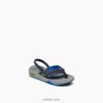 Navy/Lime 2286N831 Little Fanning Reef Kids - Image 5