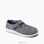 Navy/White 2286N520 Cushion Coast Mesh Reef Men