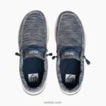 Navy/White 2286N520 Cushion Coast Mesh Reef Men - Image 3