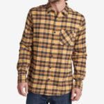 Oak Bluff 2286N667 Kosma Long Sleeve Flannel Shirt Reef Men