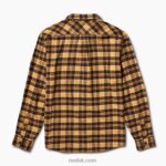 Oak Bluff 2286N667 Kosma Long Sleeve Flannel Shirt Reef Men - Image 4