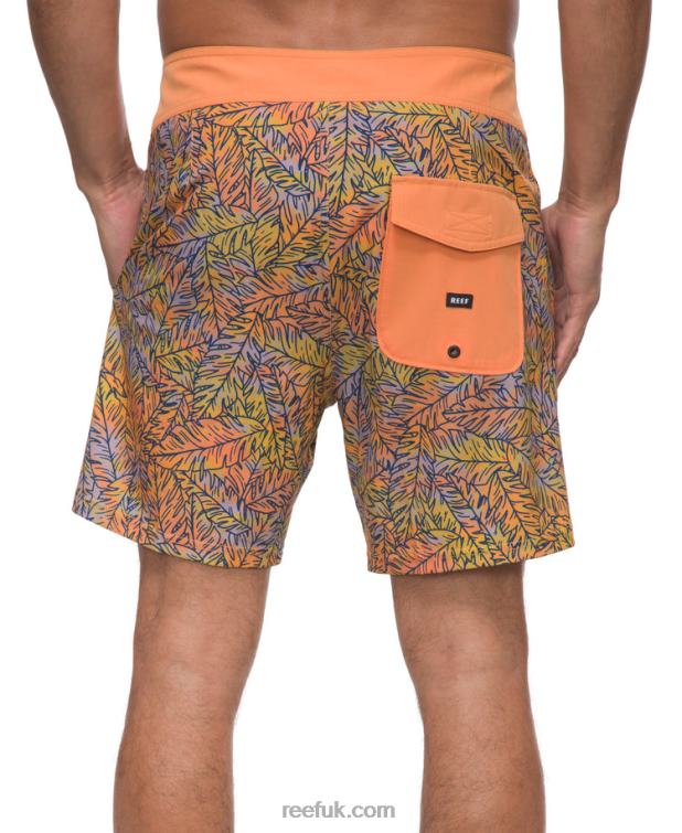 Pastel Lilac 2286N694 Worley Board Short 17" Reef Men - Image 2