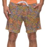 Pastel Lilac 2286N694 Worley Board Short 17" Reef Men