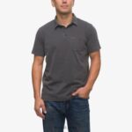 Pirate Blk 2286N641 Walker Short Sleeve Polo Reef Men