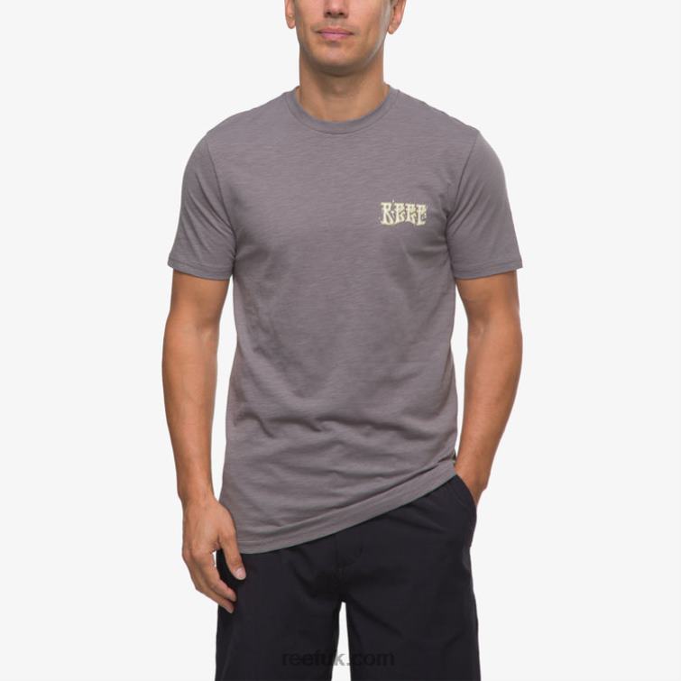 Quiet Shade 2286N574 Paradise Poster Short Sleeve Tee Reef Men - Image 2