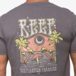 Quiet Shade 2286N574 Paradise Poster Short Sleeve Tee Reef Men - Image 5