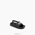 Reef Black/White 2286N823 Little One Slide Reef Kids - Image 12