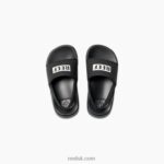 Reef Black/White 2286N823 Little One Slide Reef Kids - Image 14