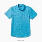 Starlight Blue 2286N643 Winfred Short Sleeve Shirt Reef Men - Image 3