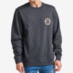 Storm Grey 2286N734 Jenson Recyclo Pullover Crewneck Reef Men