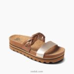 Tan/Champagne 2286N146 Cushion Vista Hi Twist Reef Women