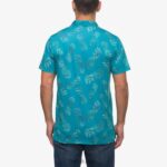 Tile Blue 2286N652 Spinner Short Sleeve Polo Reef Men - Image 3