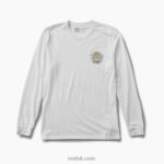 White 2286N629 Reef Surfari's Surf Tee LsMen
