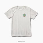 White/Aqua 2286N628 Reef Surfari's Surf TeeMen