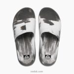 White/Grey Marble 2286N439 Oasis Slide Reef Men - Image 5