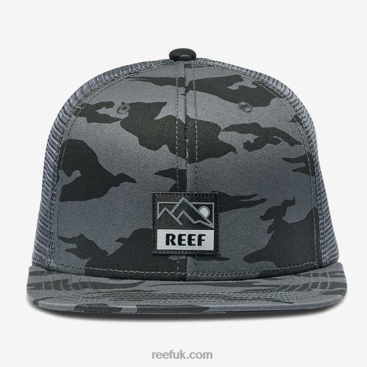 Caviar 2286N774 Backwoods Snapback Trucker Hat Reef Men