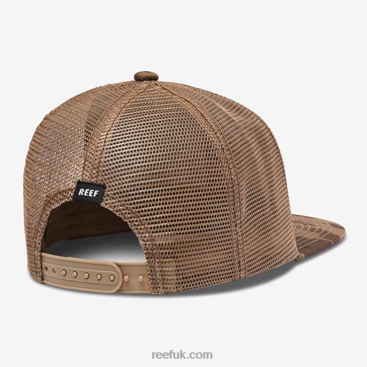 Coriander 2286N765 Backwoods Snapback Trucker Hat Reef Men