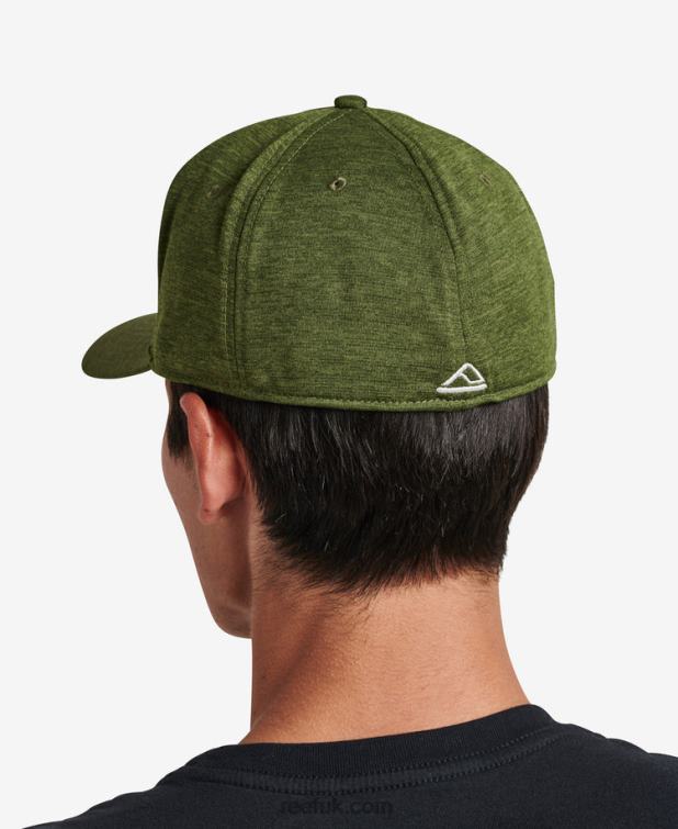 Dark Olive 2286N782 Barcelona Stretch Fit Hat Reef Men