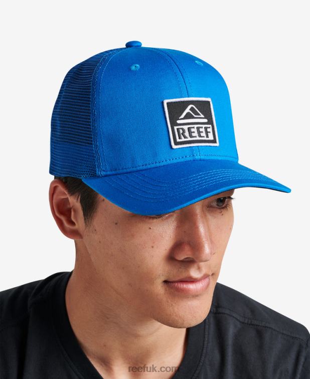 French Blue 2286N763 Townsend Snapback Trucker Hat Reef Men