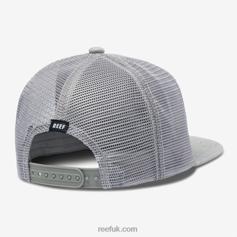 Heather Grey 2286N767 Madre Snapback Trucker Hat Reef Men