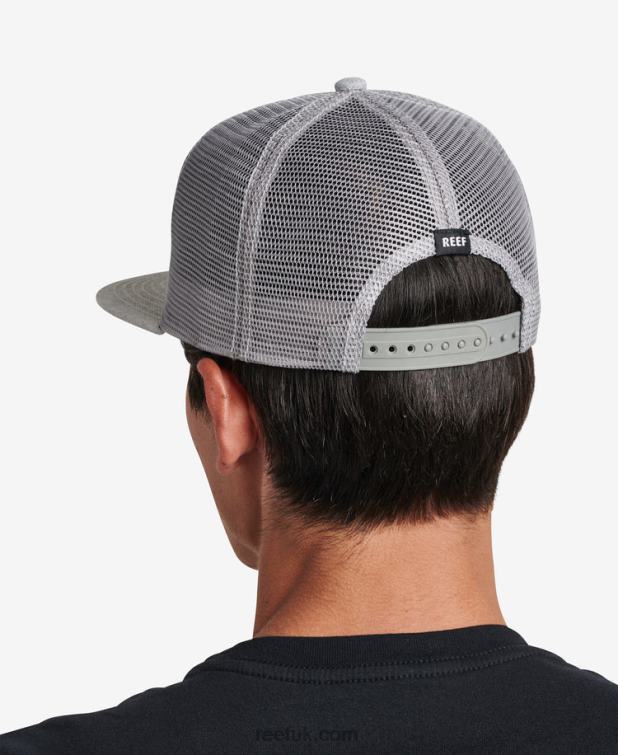 Heather Grey 2286N767 Madre Snapback Trucker Hat Reef Men