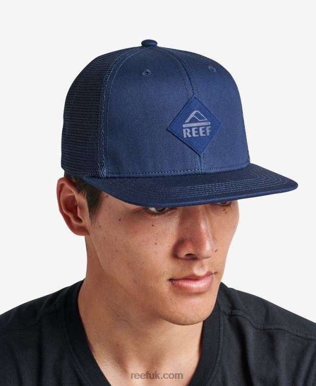 Insignia Blue 2286N766 Madre Snapback Trucker Hat Reef Men