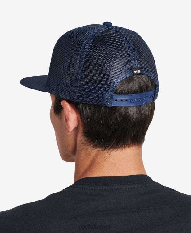 Insignia Blue 2286N766 Madre Snapback Trucker Hat Reef Men