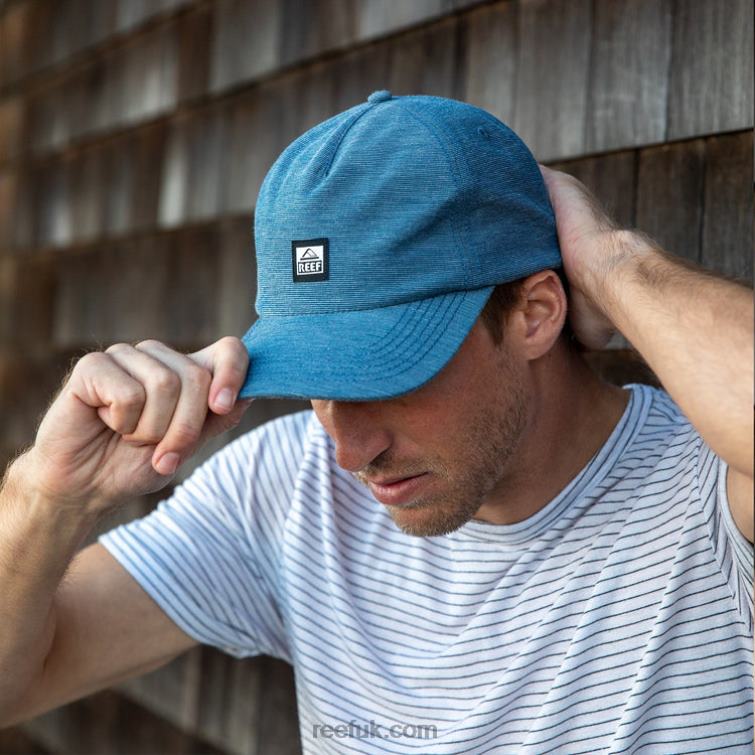 Insignia Blue 2286N802 Bellport Snapback Unstructured Hat Reef Men