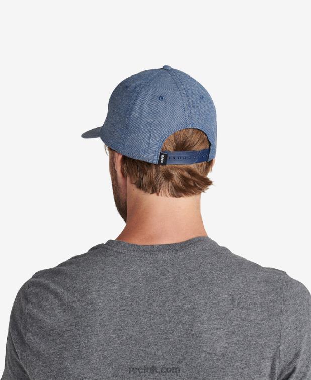 Insignia Blue 2286N802 Bellport Snapback Unstructured Hat Reef Men