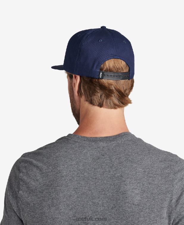 Insignia Blue 2286N806 Woodbury Flat Bill Hat Reef Men