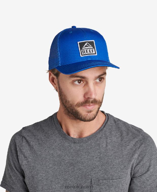 Lapis Blue 2286N803 Townsend Snapback Trucker Hat Reef Men