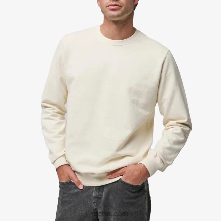 Marshmallow 2286N723 Vivas Crewneck Pullover Reef Men