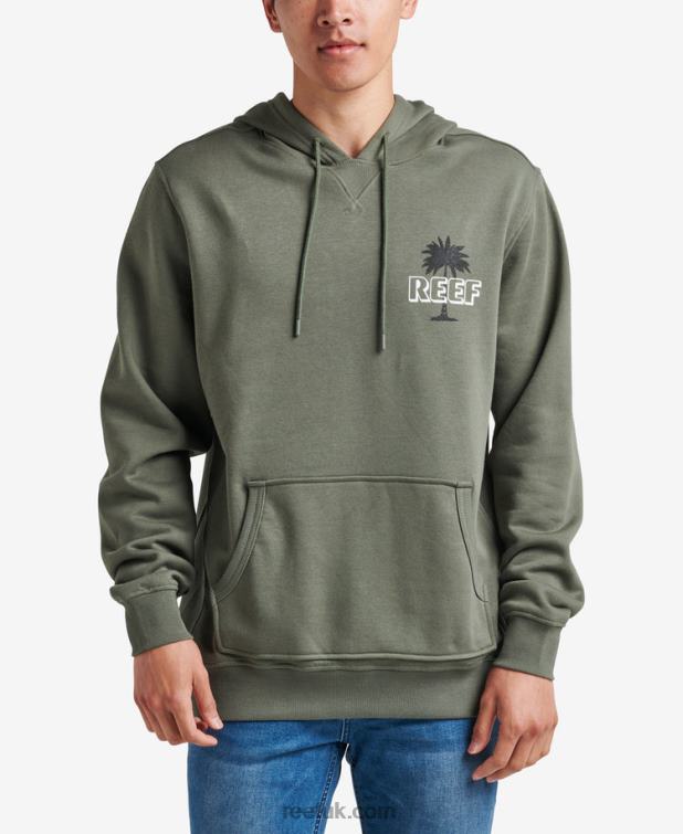 Thyme 2286N732 Bora Pullover Hoodie Reef Men