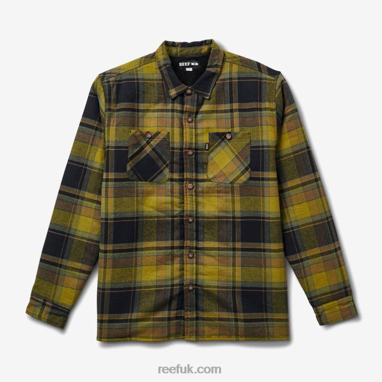 Avocado 2286N727 Hickman Long Sleeve Shacket Reef Men