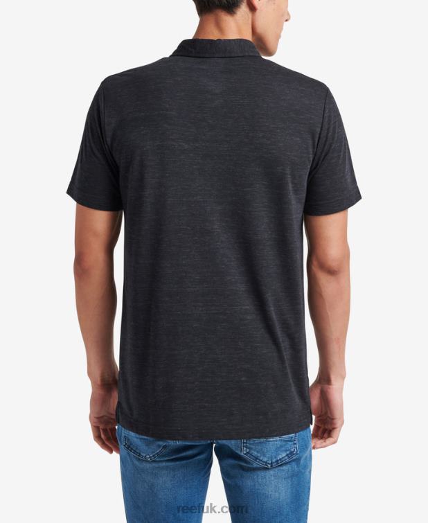 Caviar 2286N656 Piston Tech Short Sleeve Polo Reef Men