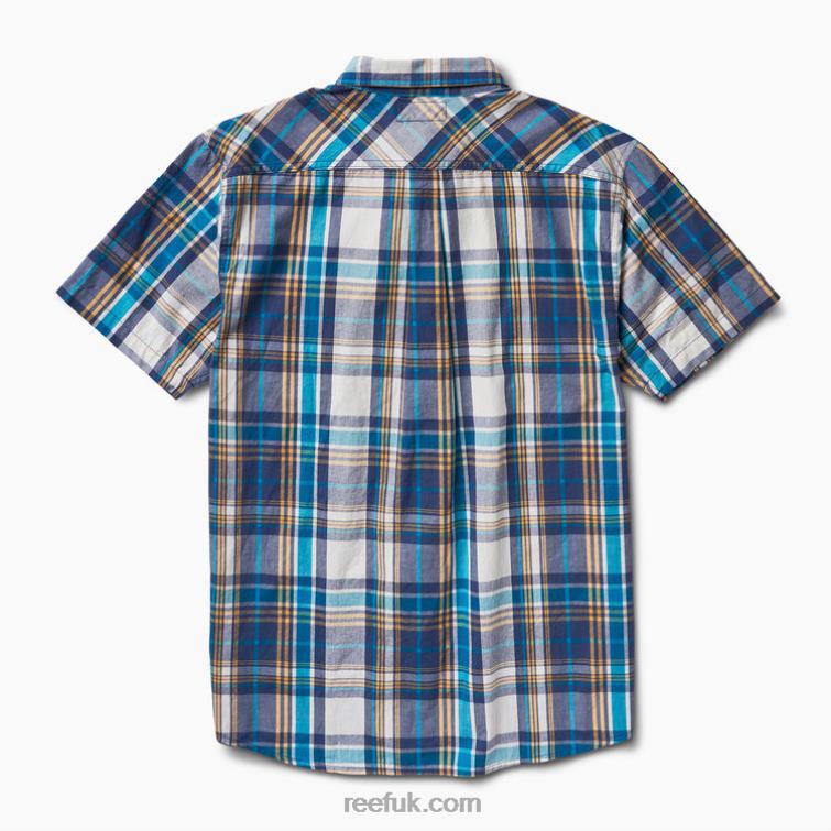 Indigo Blue 2286N648 Pardy Short Sleeve Shirt Reef Men