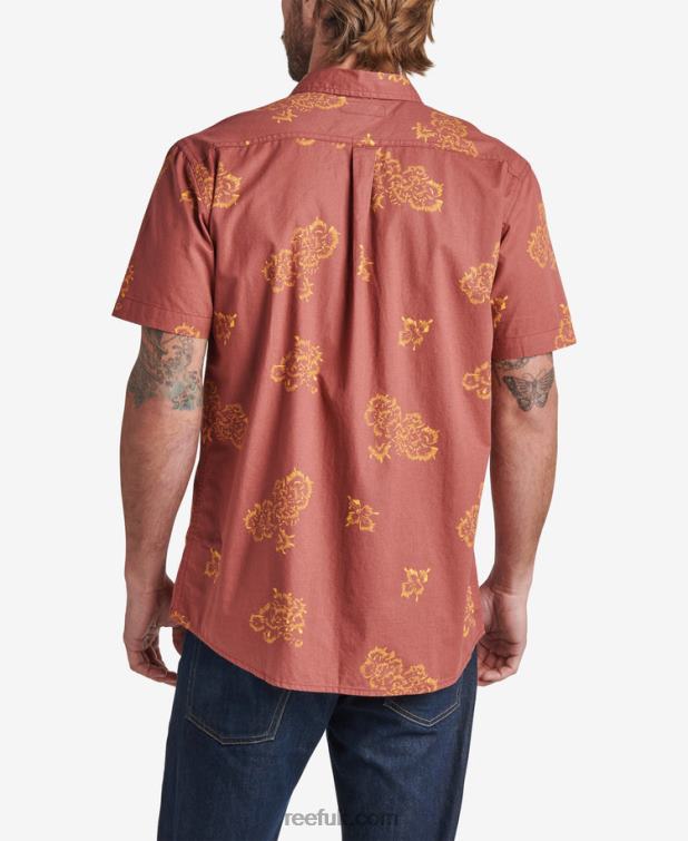 Mahogany 2286N642 Forge Short Sleeve Shirt Reef Men