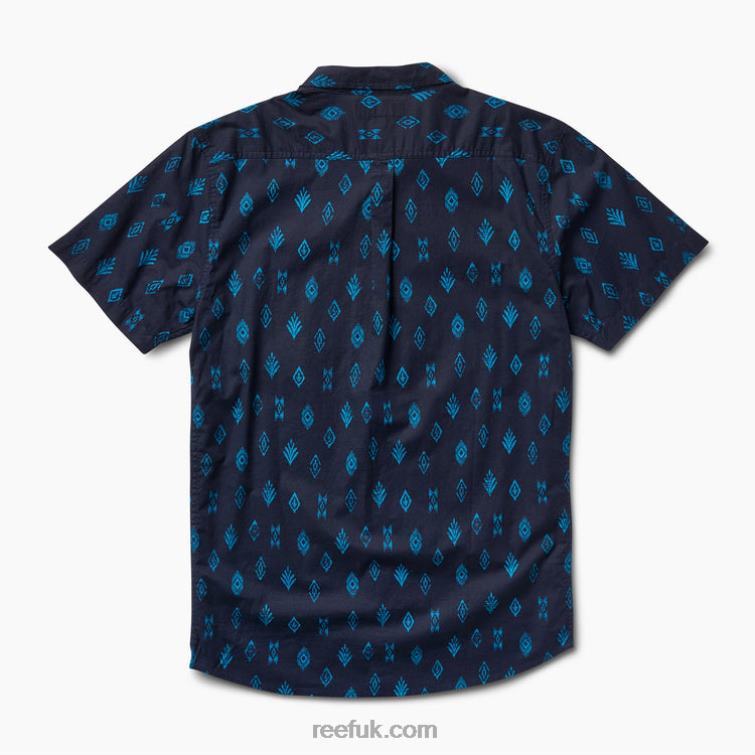 Night Sky 2286N649 Travis Short Sleeve Shirt Reef Men
