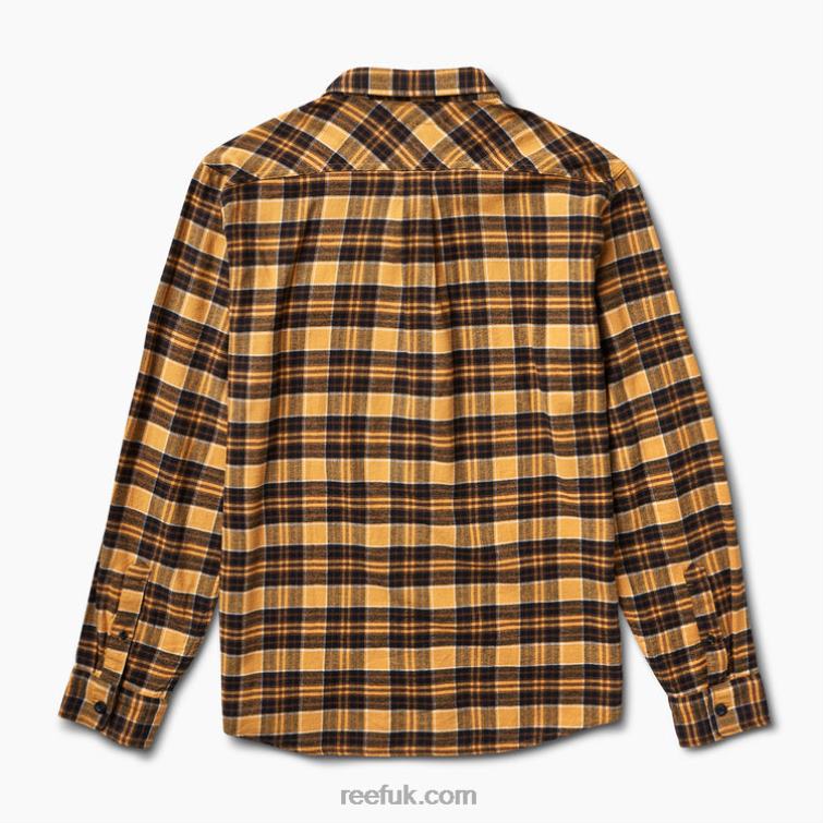 Oak Bluff 2286N667 Kosma Long Sleeve Flannel Shirt Reef Men