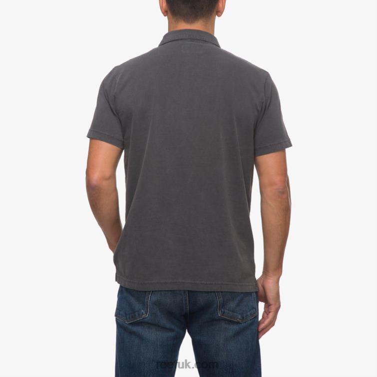 Pirate Blk 2286N641 Walker Short Sleeve Polo Reef Men