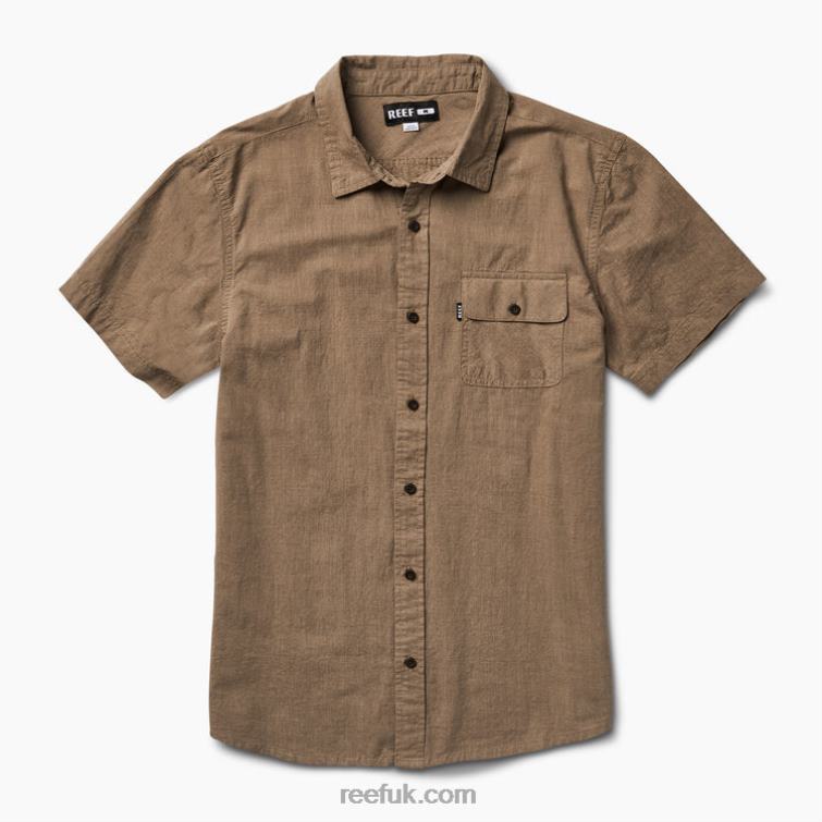 Rain Drum 2286N659 Winfred Short Sleeve Shirt Reef Men