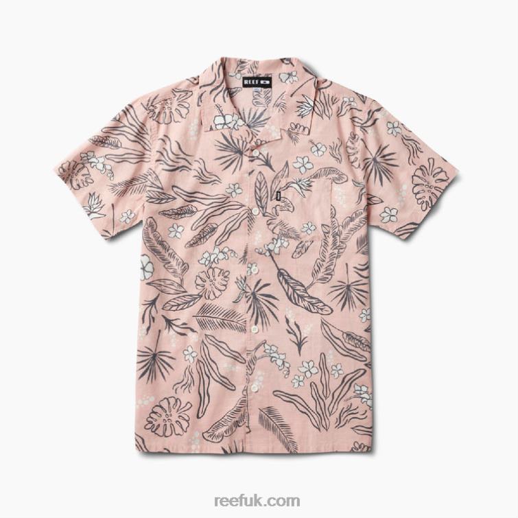 Sepia Rose 2286N639 Rockdale Short Sleeve Shirt Reef Men