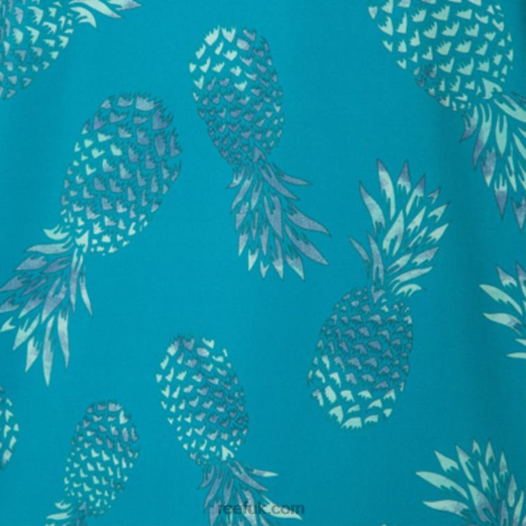 Tile Blue 2286N652 Spinner Short Sleeve Polo Reef Men