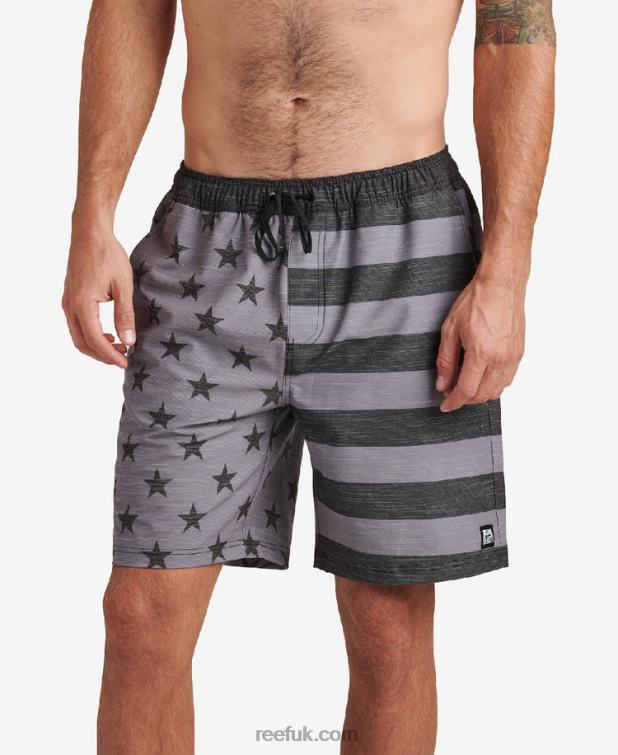 Caviar 2286N684 Hancock Board Short 18" Reef Men