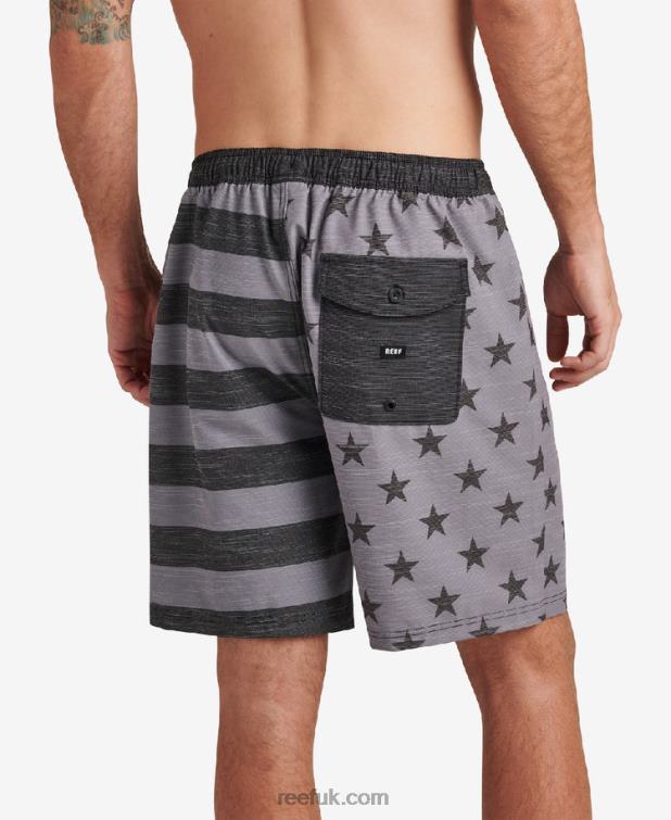 Caviar 2286N684 Hancock Board Short 18\" Reef Men